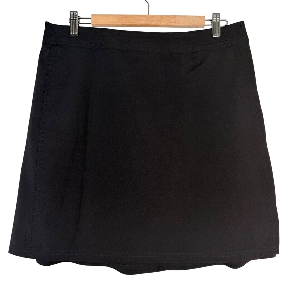 RipSkirt Hawaii Black Wrap Skirt Athletic Style Size Large Beach Vacation Hawaii